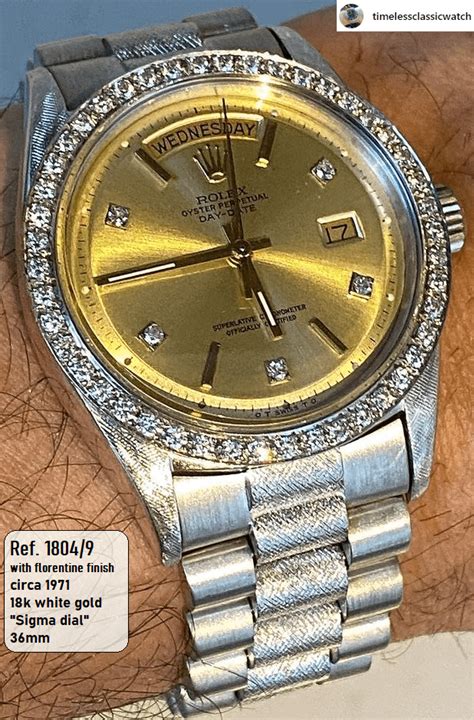 rolex 1804 diamant|Rolex 1804 Day.